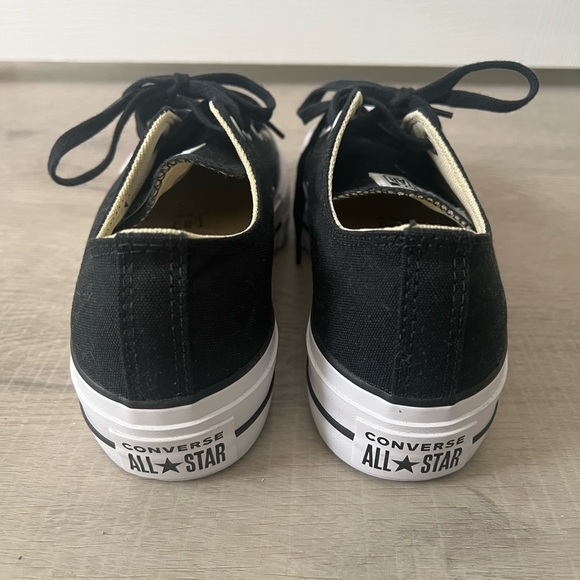 NEW Converse Chuck Taylor All Star Platform SZ 8 Black - Picture 5 of 10